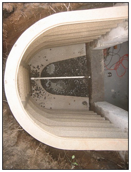 This is a top view of the egress window layout